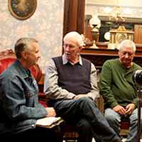 Fred interviews early Bluegrass Alliance members at